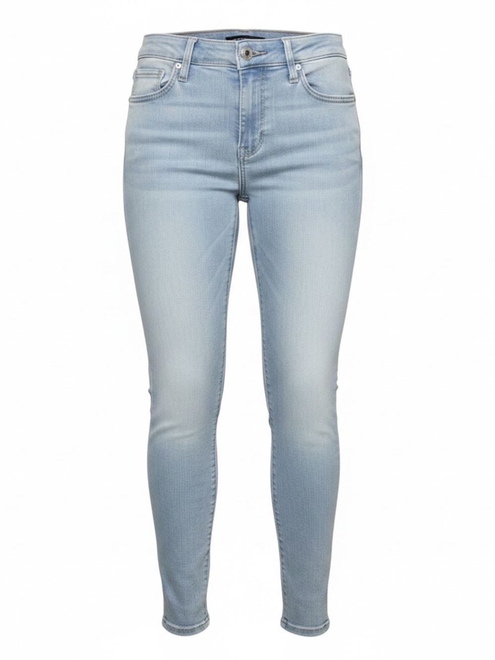American Eagle Outfitters Light Wash High-Rise Skinny Jeans